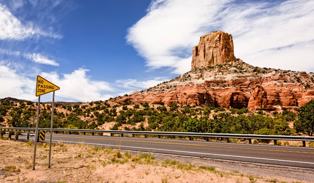 Car trip in Arizona