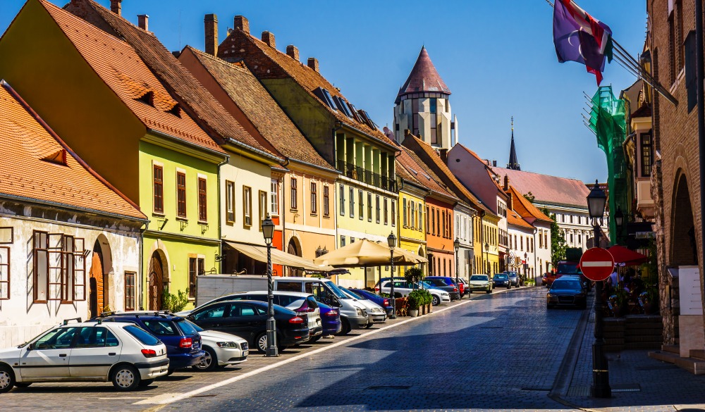 historic buildings in Budapest