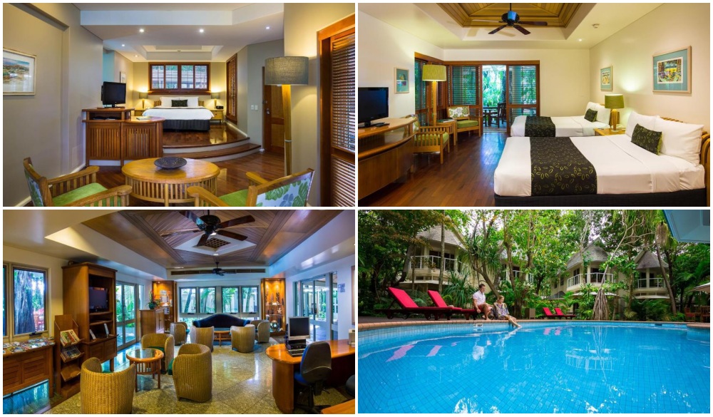 Green Island Resort, hotel for Tropical Paradise VS Winter Wonderland