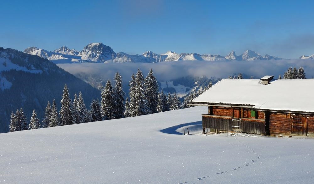 Gstaad (Switzerland), Tropical Paradise VS Winter Wonderland