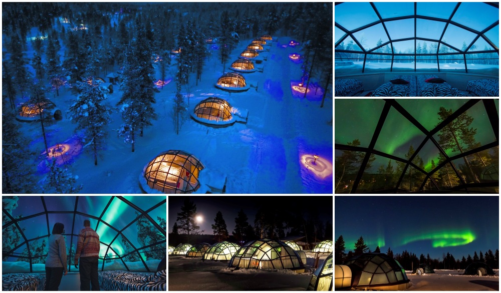 Kakslauttanen Arctic Resort, hotel for Tropical Paradise VS Winter Wonderland