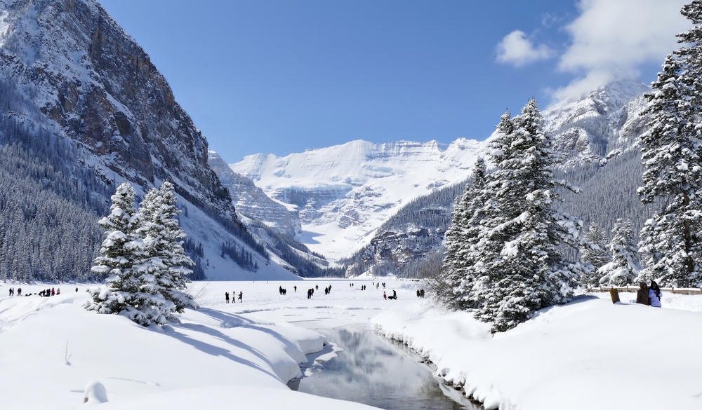 Lake Louise in winter