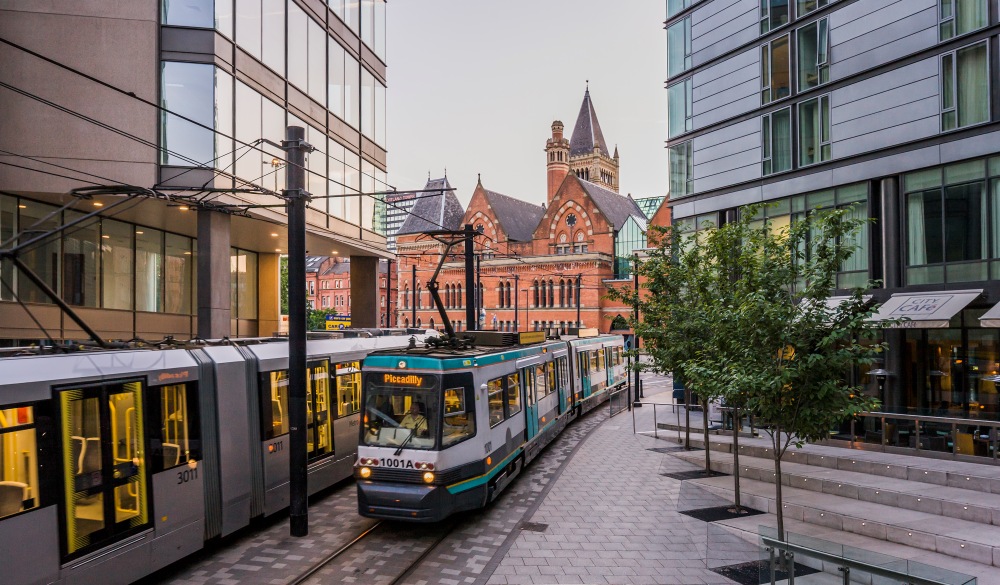 Metrolink near Auburn Street