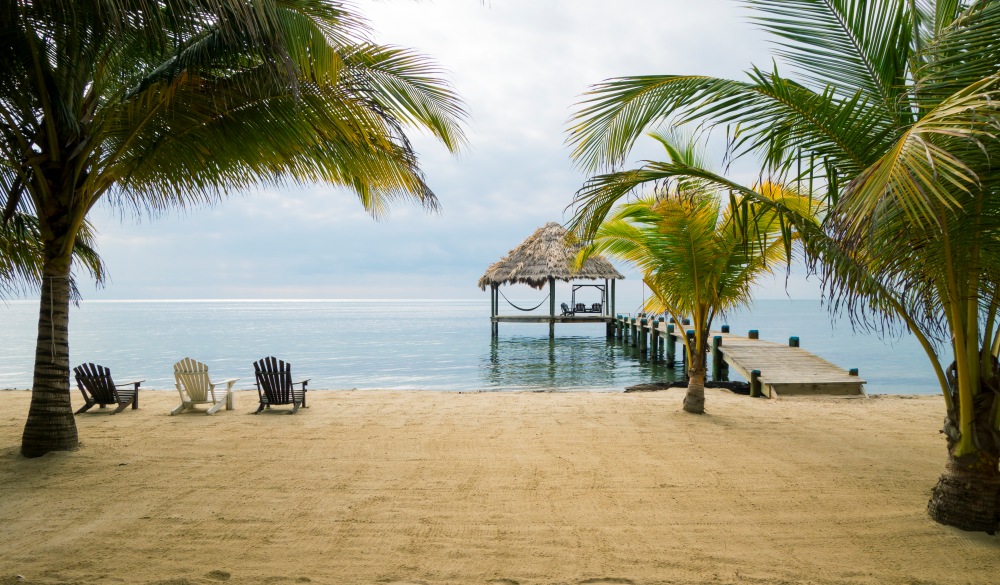  dock in Placencia, Belize