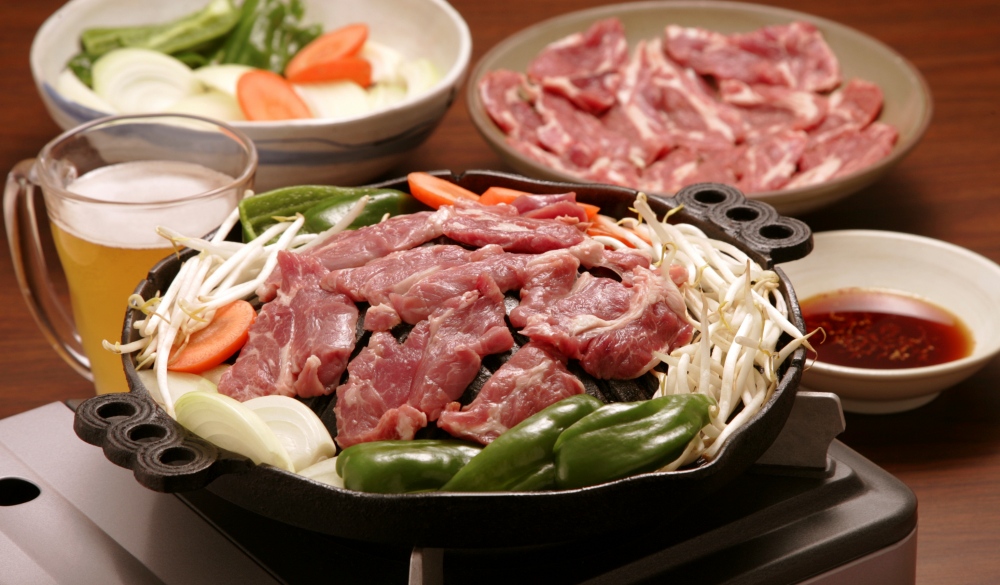 Mongolian mutton barbecue