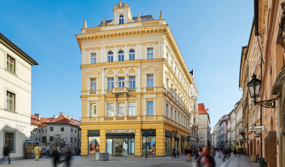 Ventana Hotel Prague, old town prague hotel