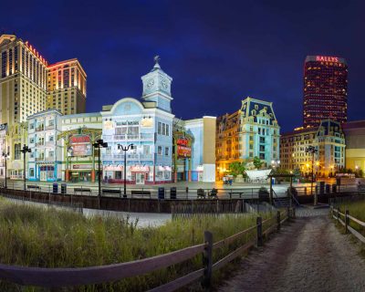 The Atlantic City Boardwalk.
