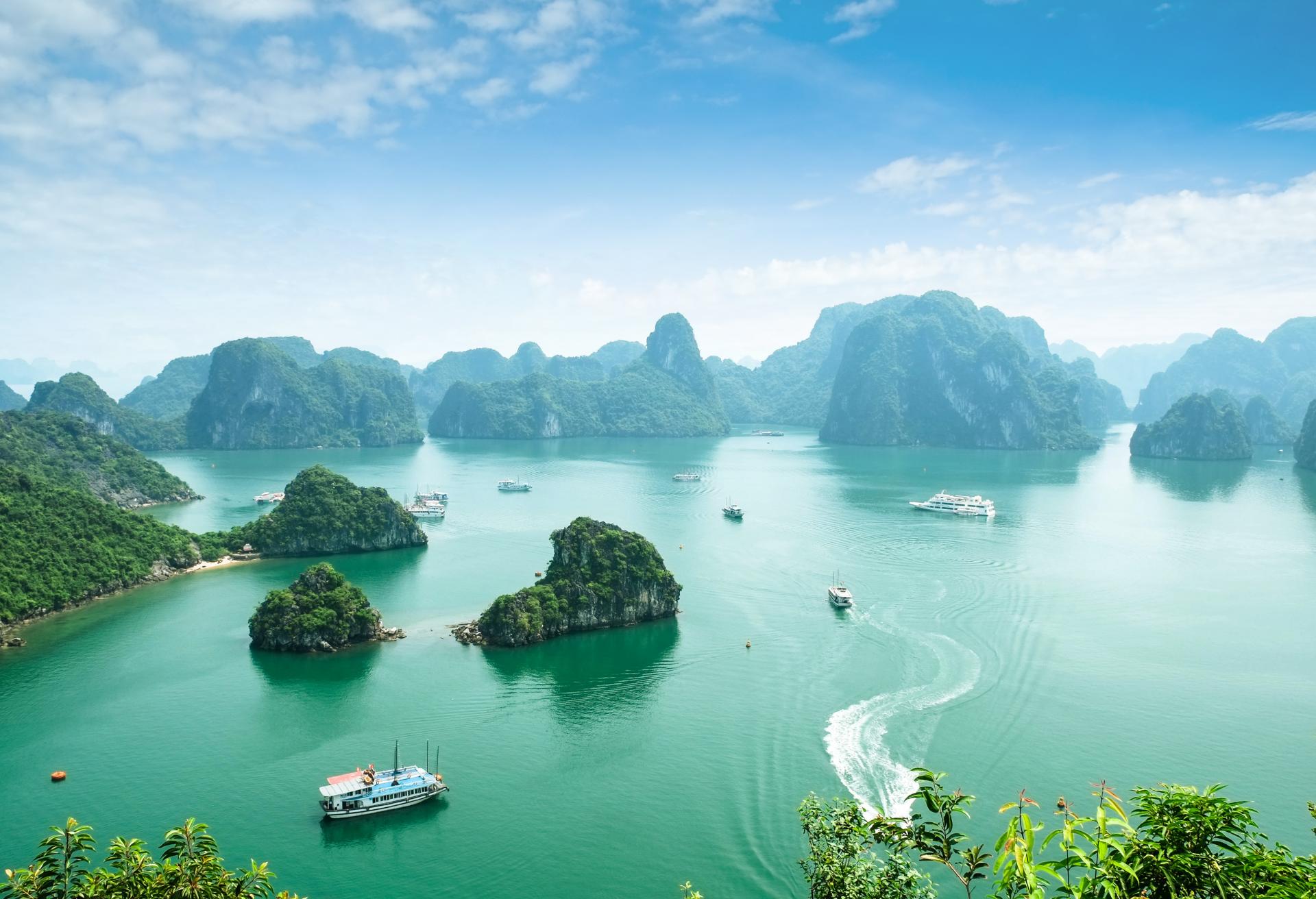 Halong Bay, Vietnam.