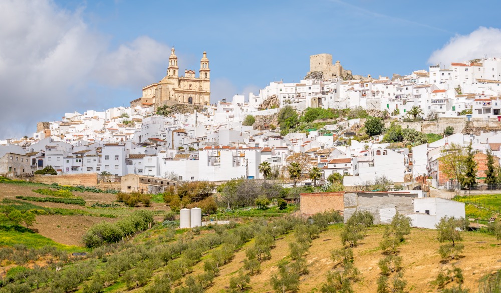 Olvera, Sierra de Grazalema, Cadiz Andalusia Spain