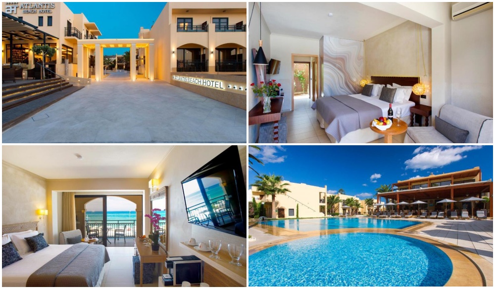 Atlantis Beach Hotel, crete resort