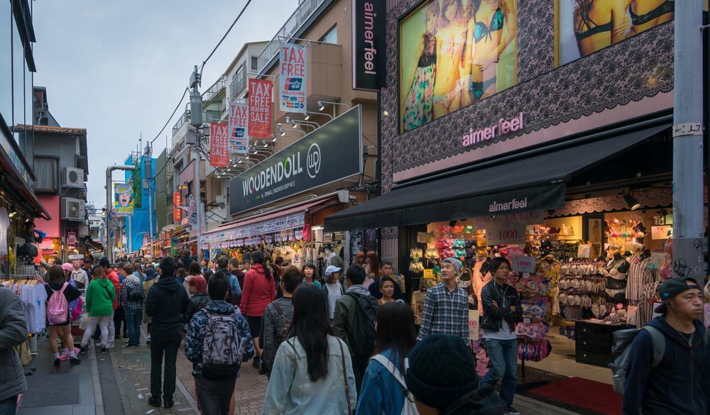 Takeshita Street, Harajuku,