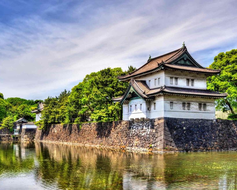 Tatsumi Yagura, a defense tower at the Imperial Palace,
