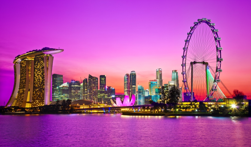 Singapore skylines