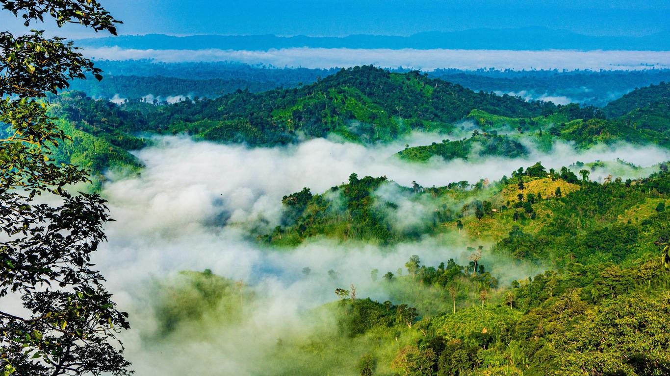 Which is the Highest Point in Sylhet?
