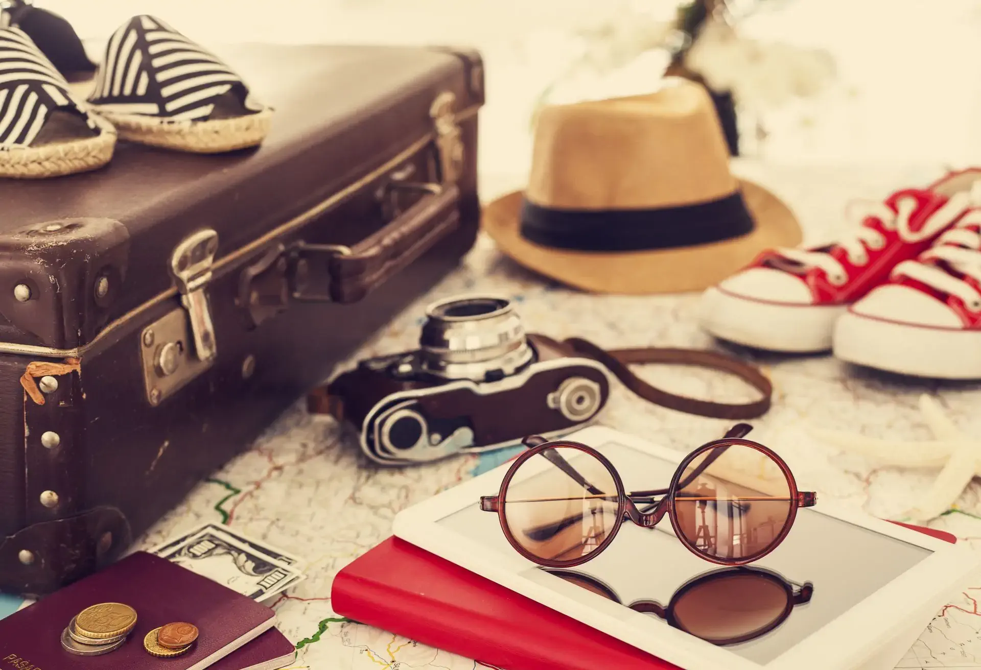 Vacation suitcase