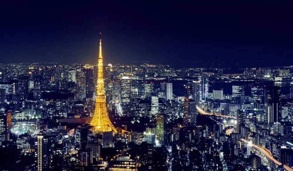 Skyline of Tokyo