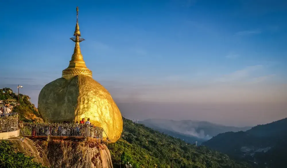 Golden Rock Pagoda