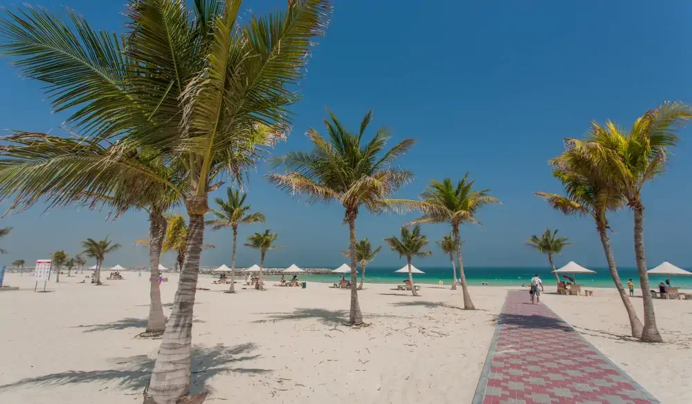 Al Mamzar Beach and Park.