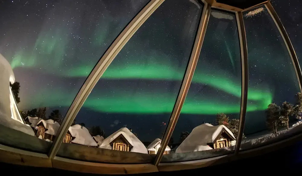 Colorful Aurora Borealis, Iceland