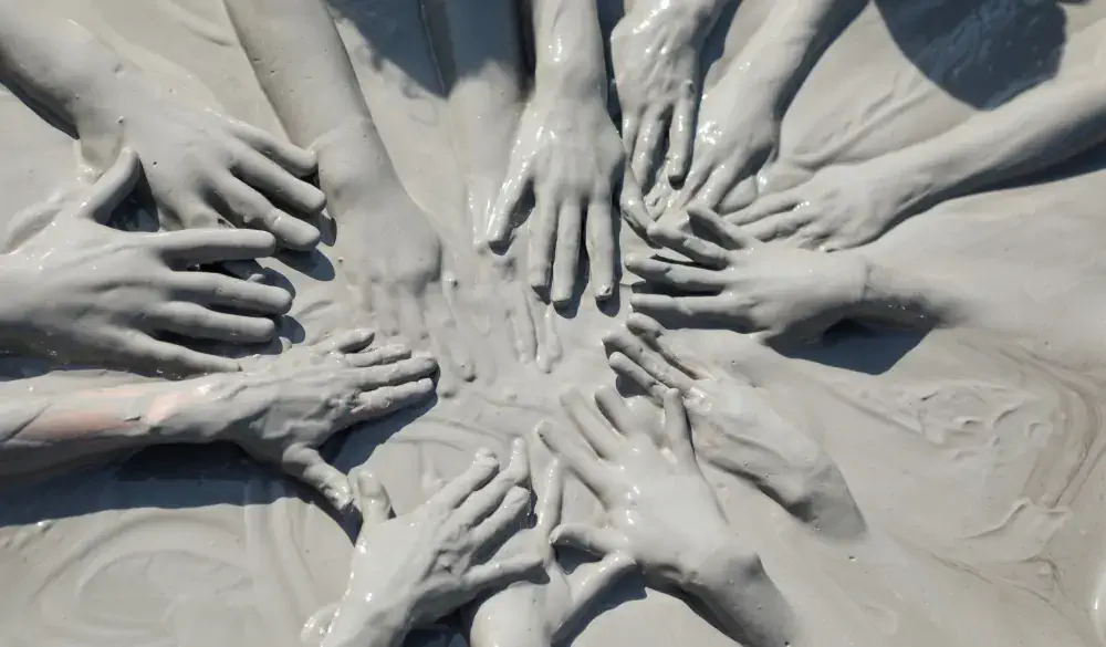 Friends in the Totumo Mud Volcano