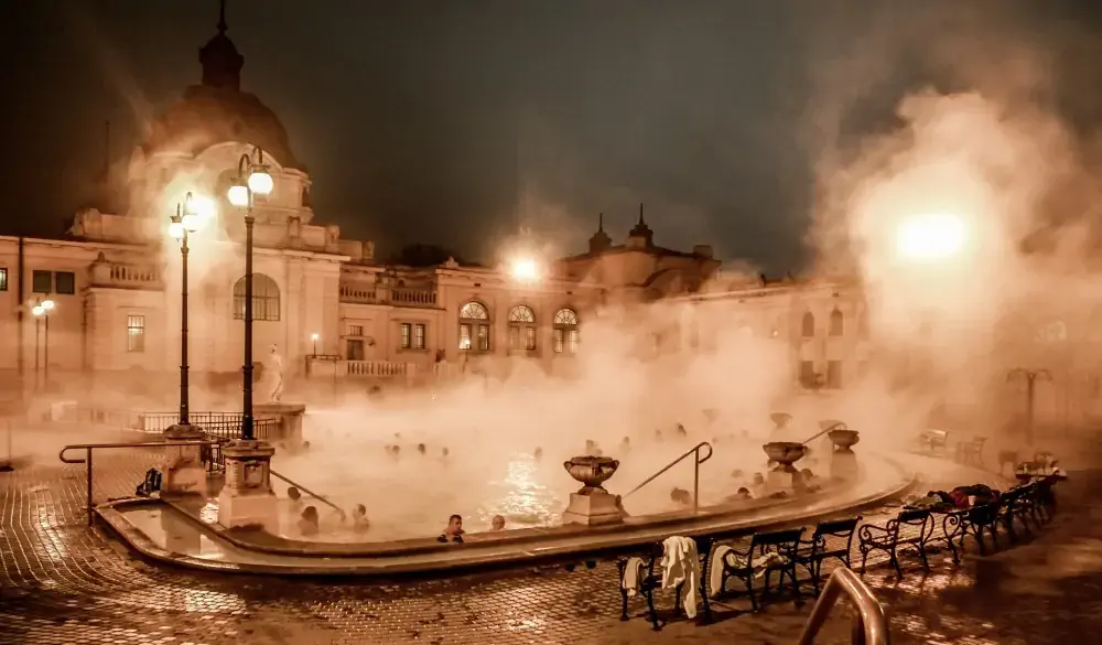 Sz�©chenyi Thermal Bath; Shutterstock ID 528574456
