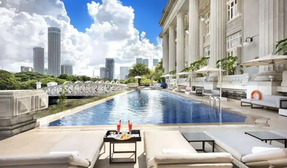 The Fullerton Hotel Singapore, best for staycation in Singapore