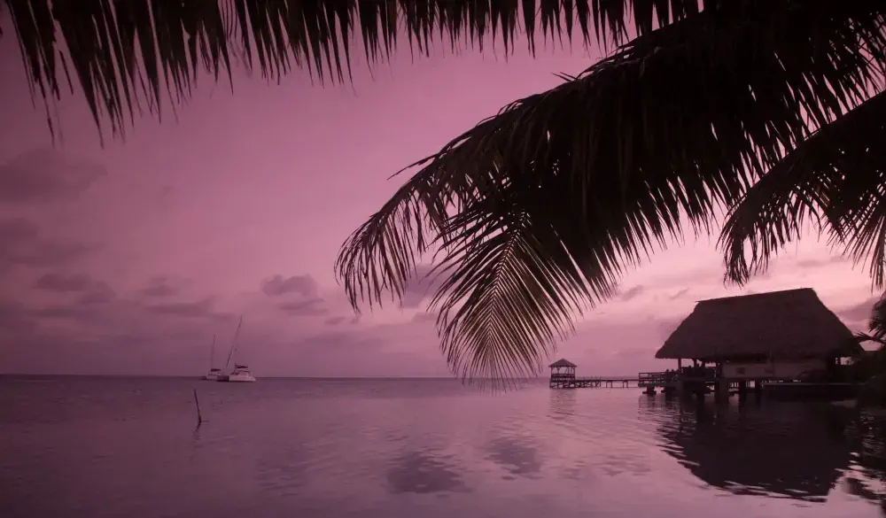 Placencia beach, secluded beaches