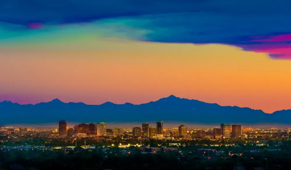 Phoenix Arizona skyline