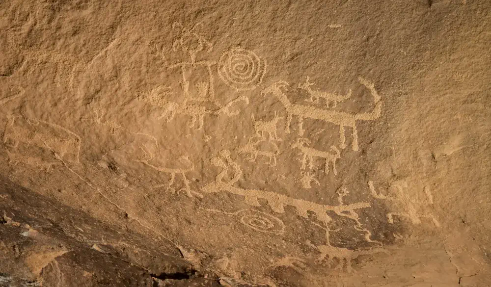 Chaco Canyon Petroglyphs