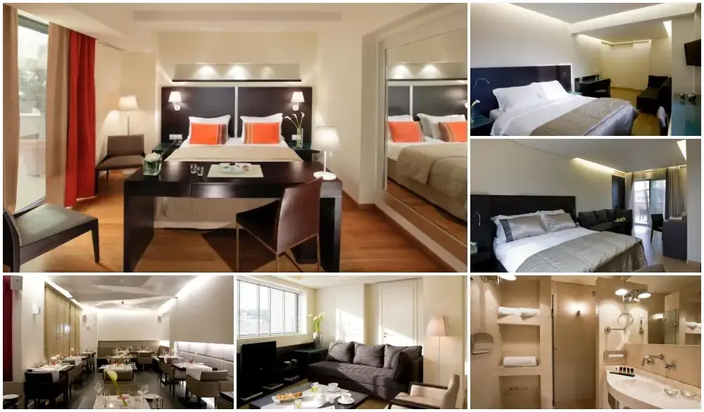 O&B Athens Boutique Hotel, hotel with acropolis view