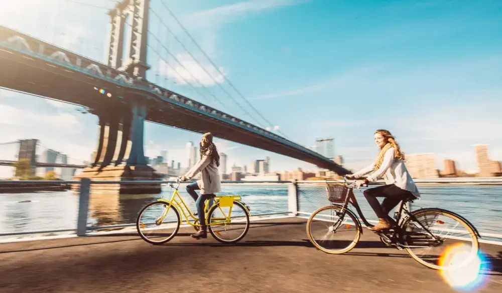 Bicycle ride in NYC