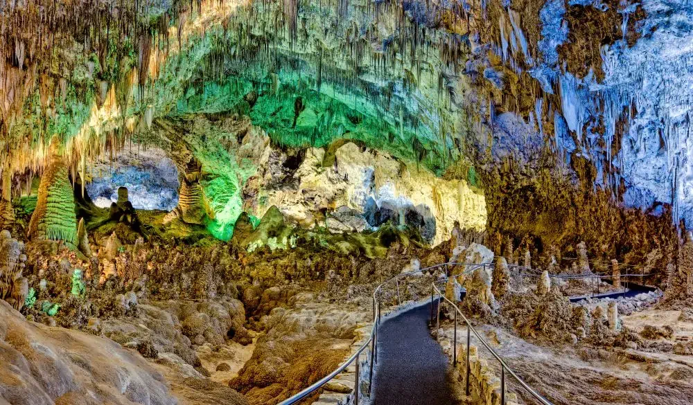 Walkway leading into