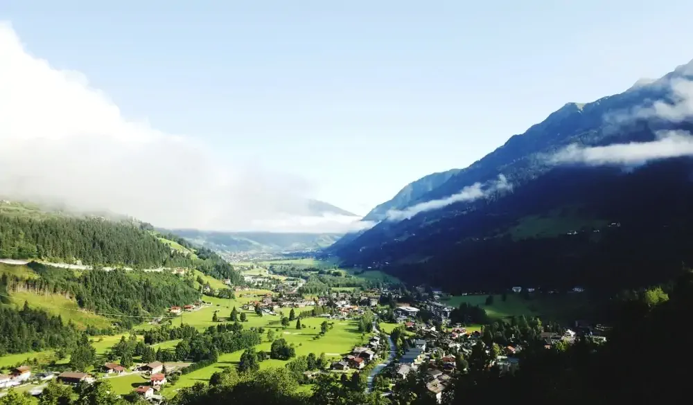 Austria, Bad Gastein, destination for road trips from vienna