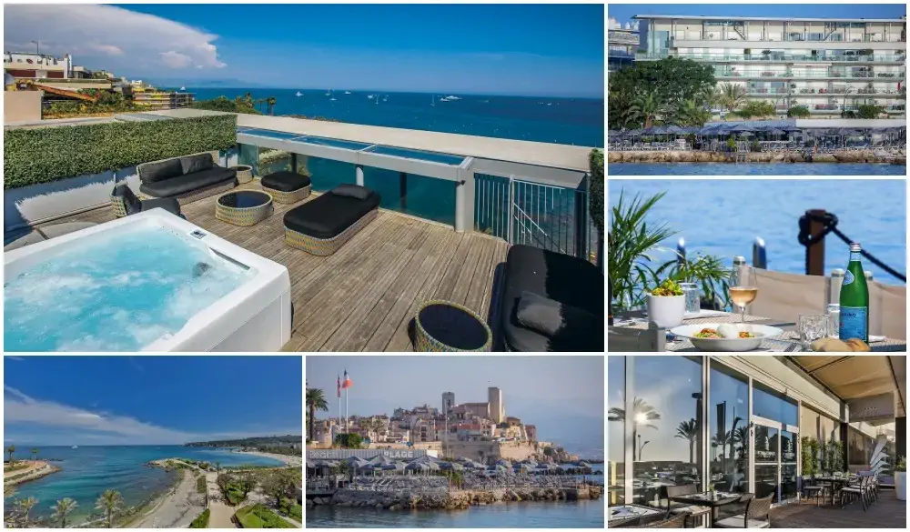Royal Antibes, hotel for french riviera road trip