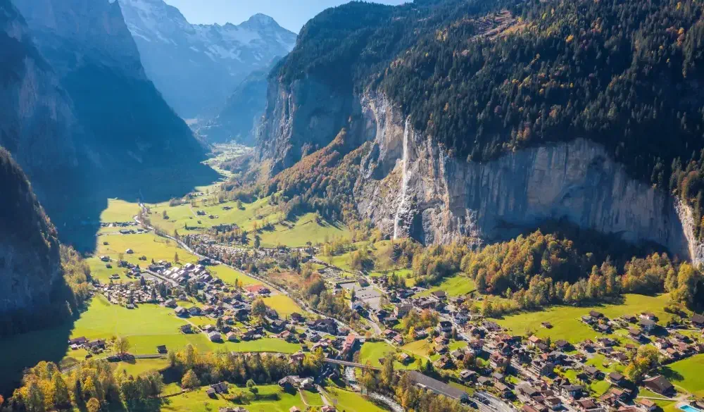 Lauterbrunnen, Canton of Bern, Switzerland, Europe