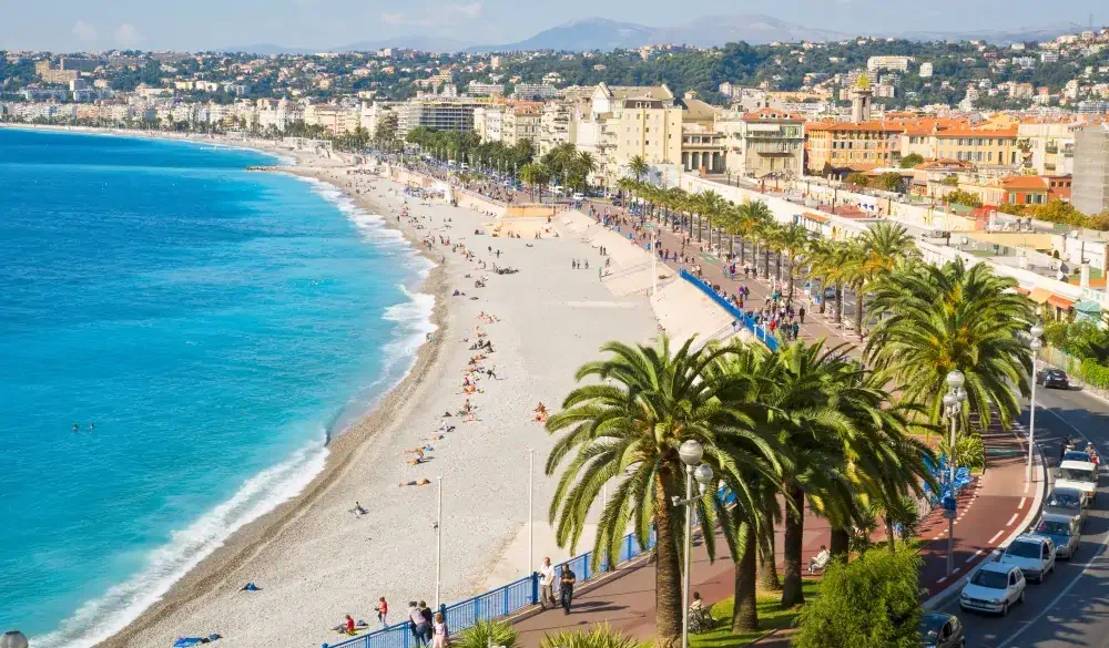 Promenade d'Anglais, Nice, Cote d'Azur, France