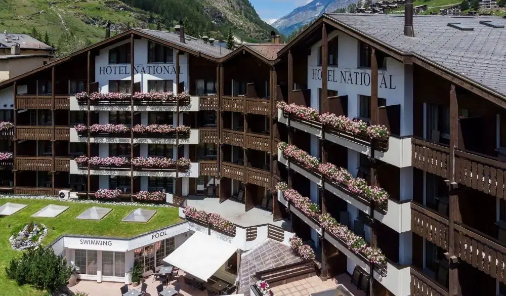 Hotel National Zermatt, ski hotel