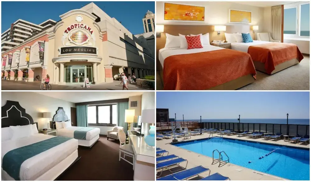 Tropicana Atlantic City, boardwalk hotel