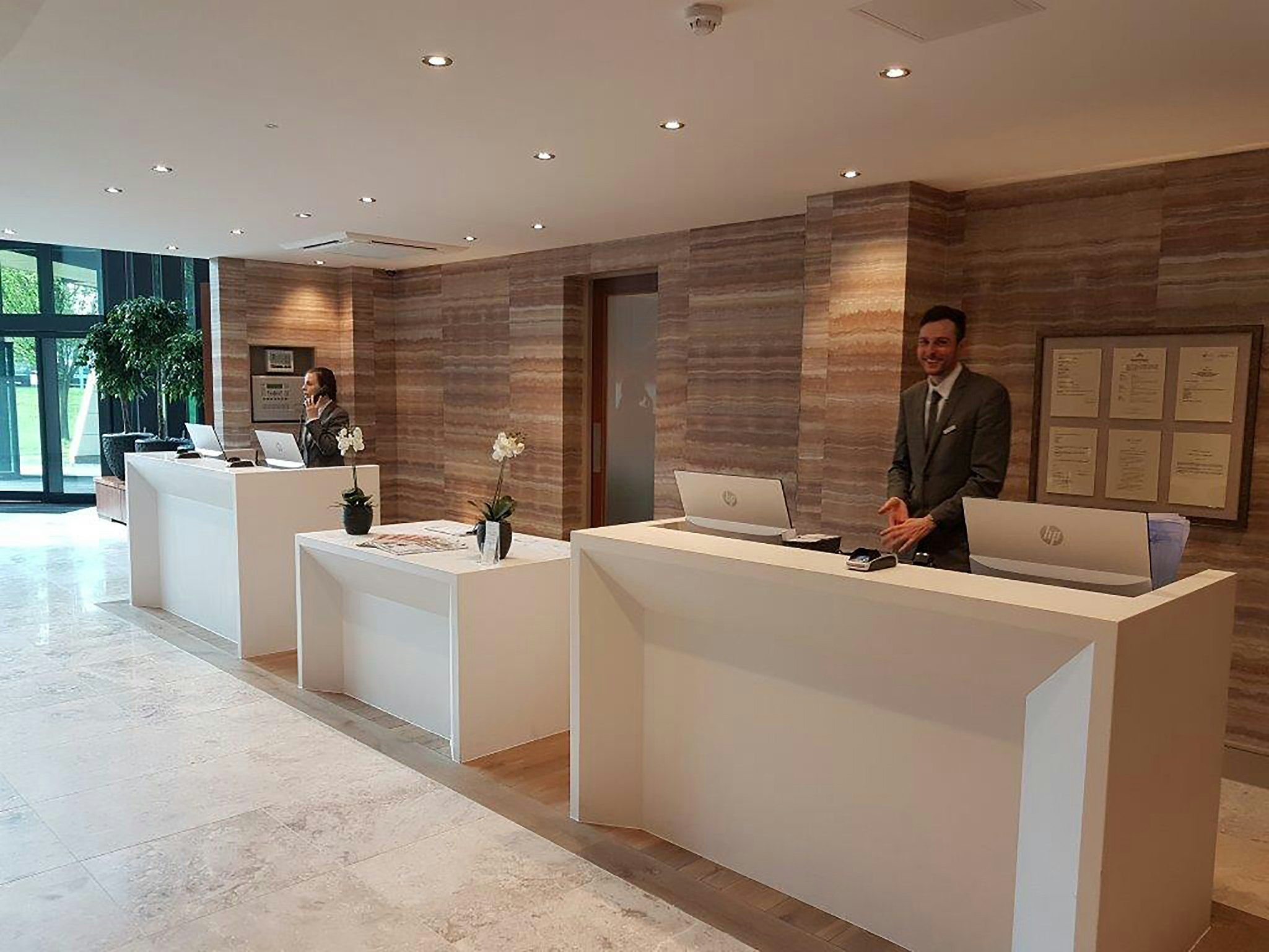 Front desk