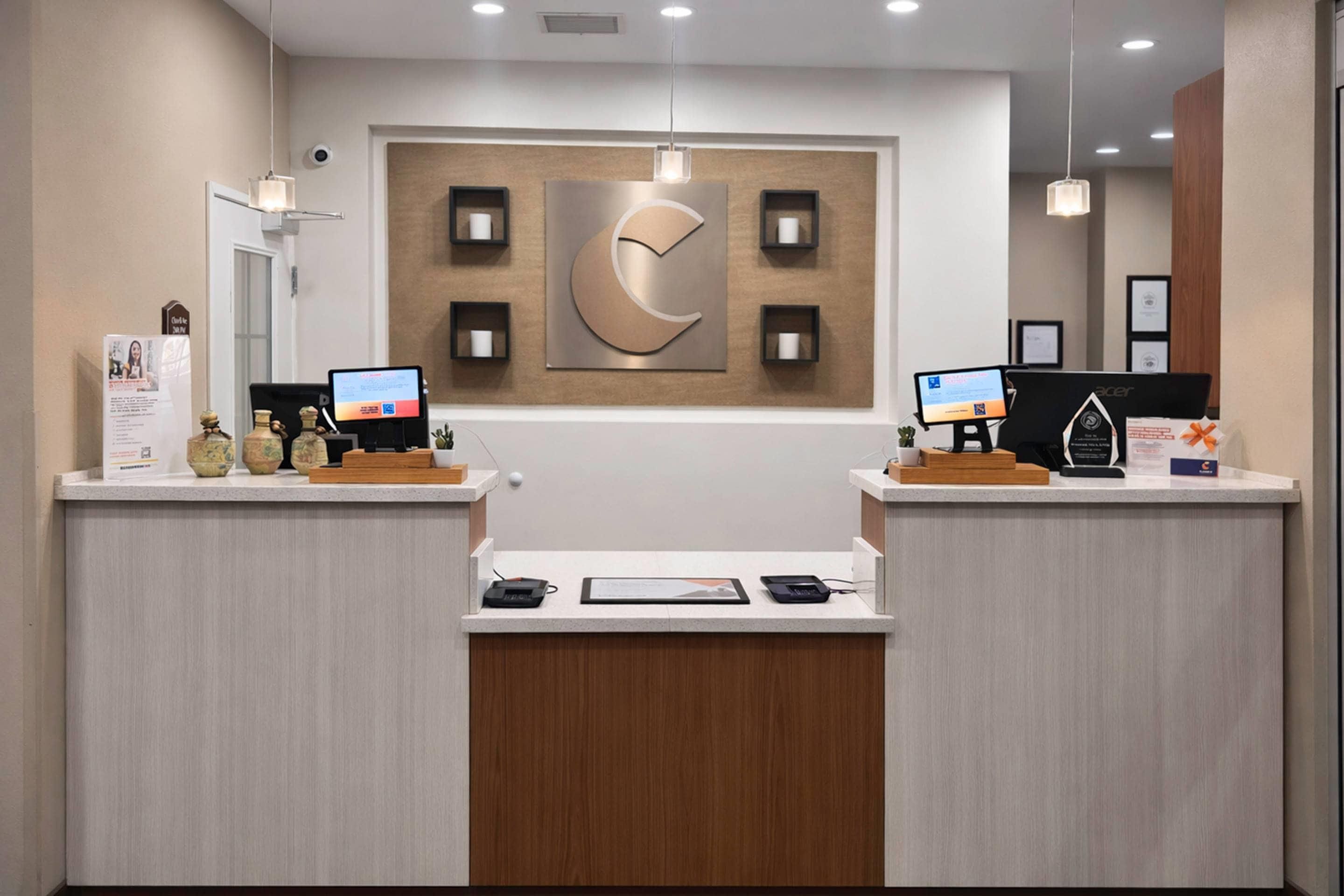 Front desk