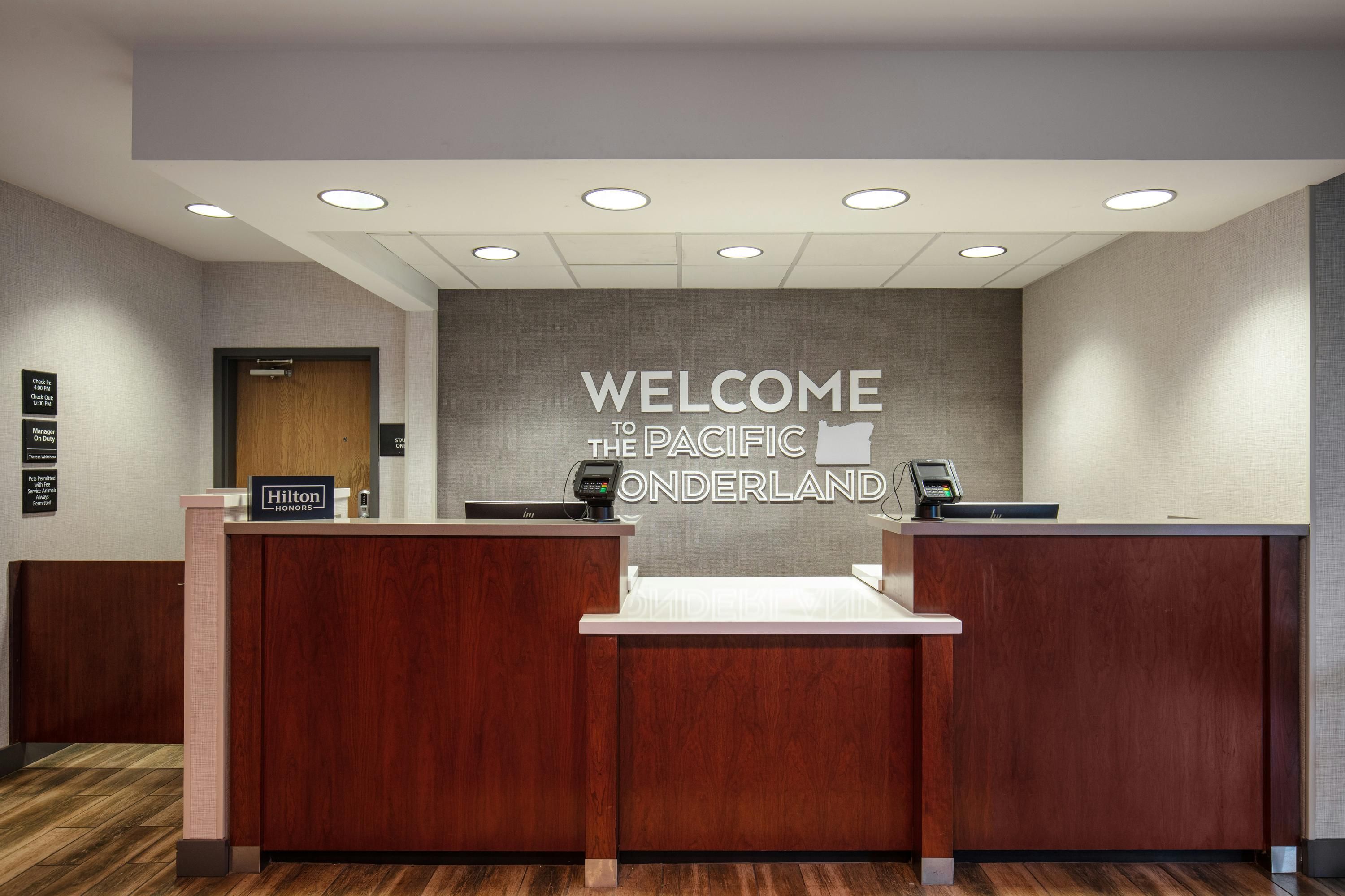 Front desk