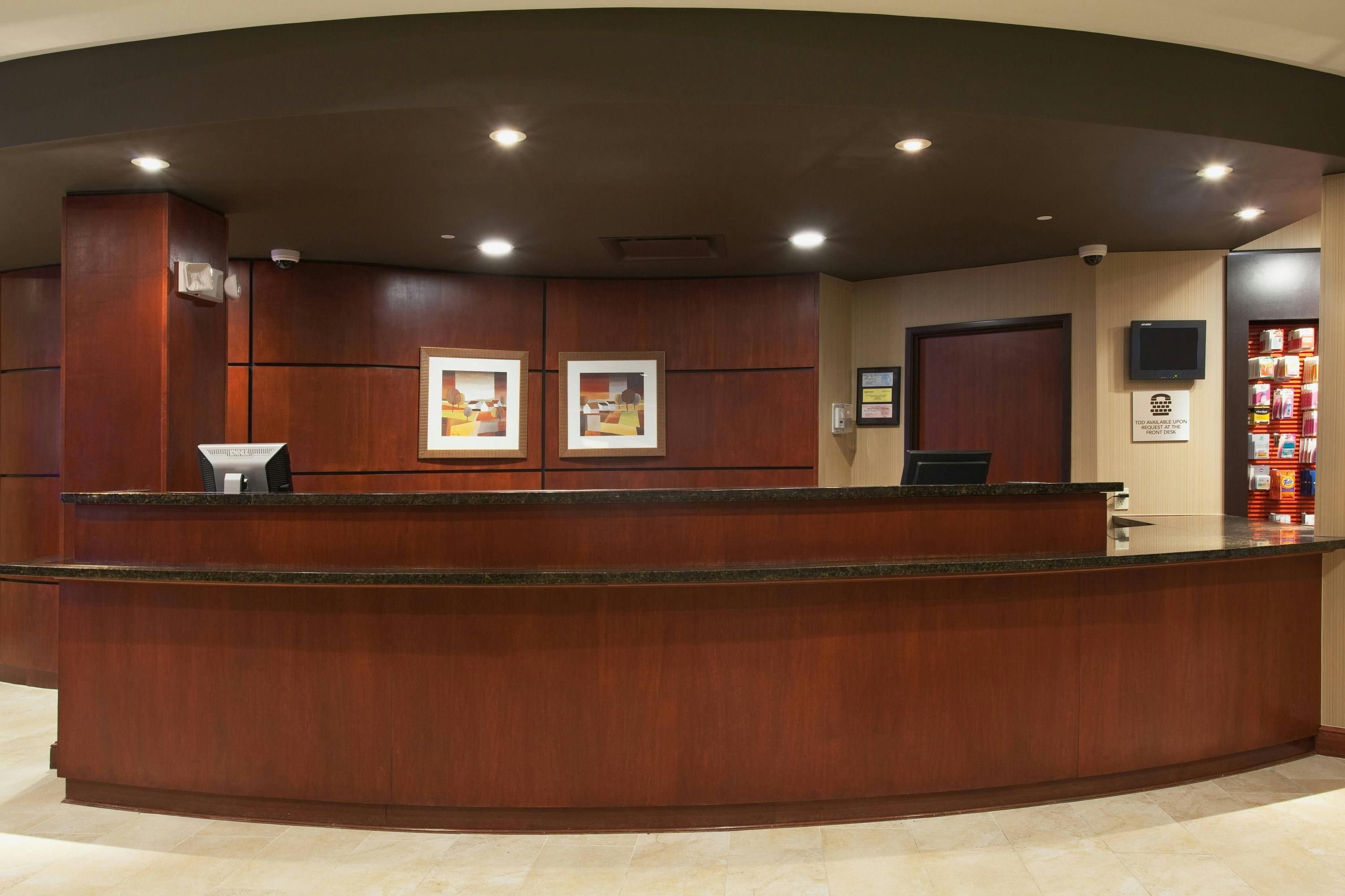 Front desk