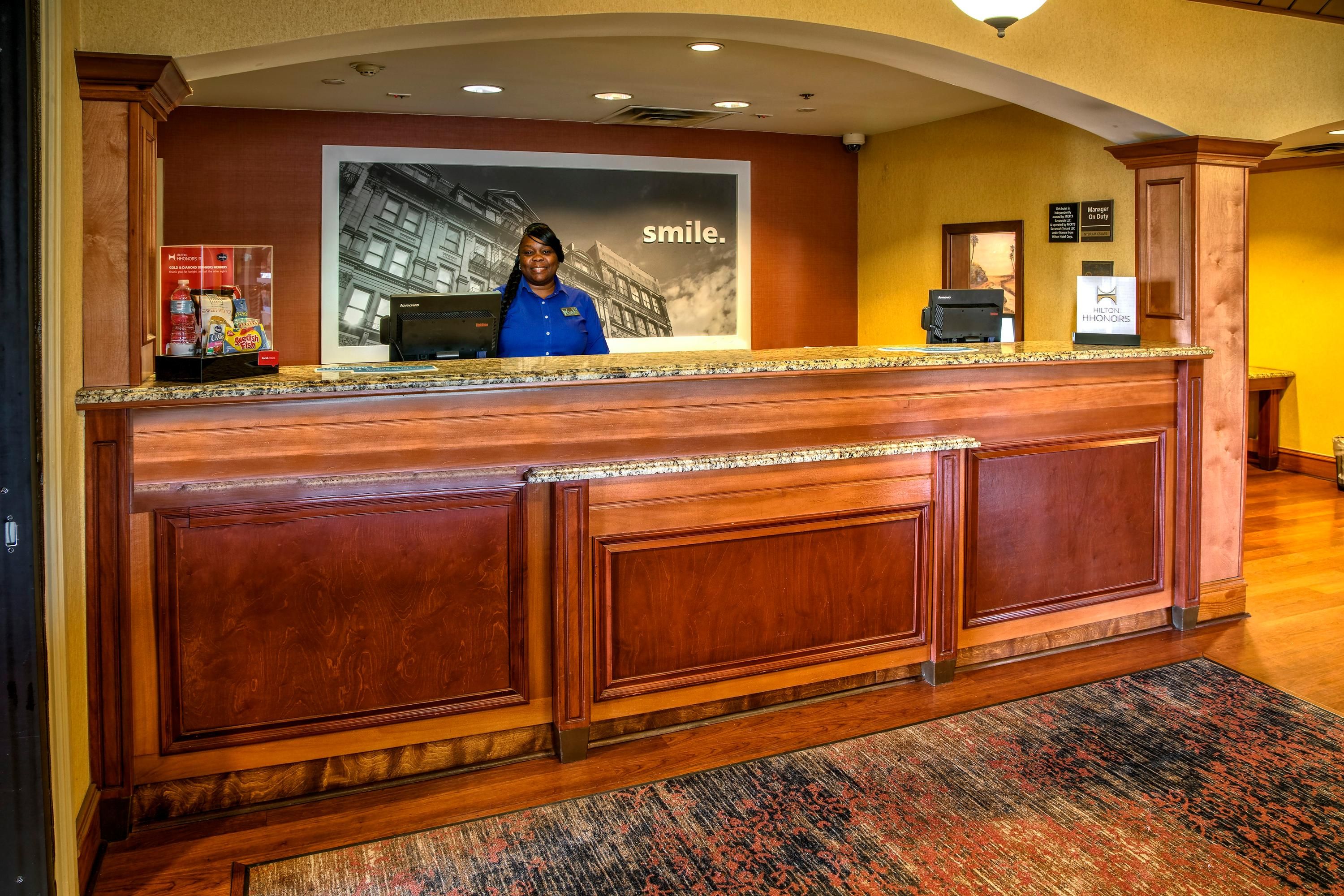 Front desk