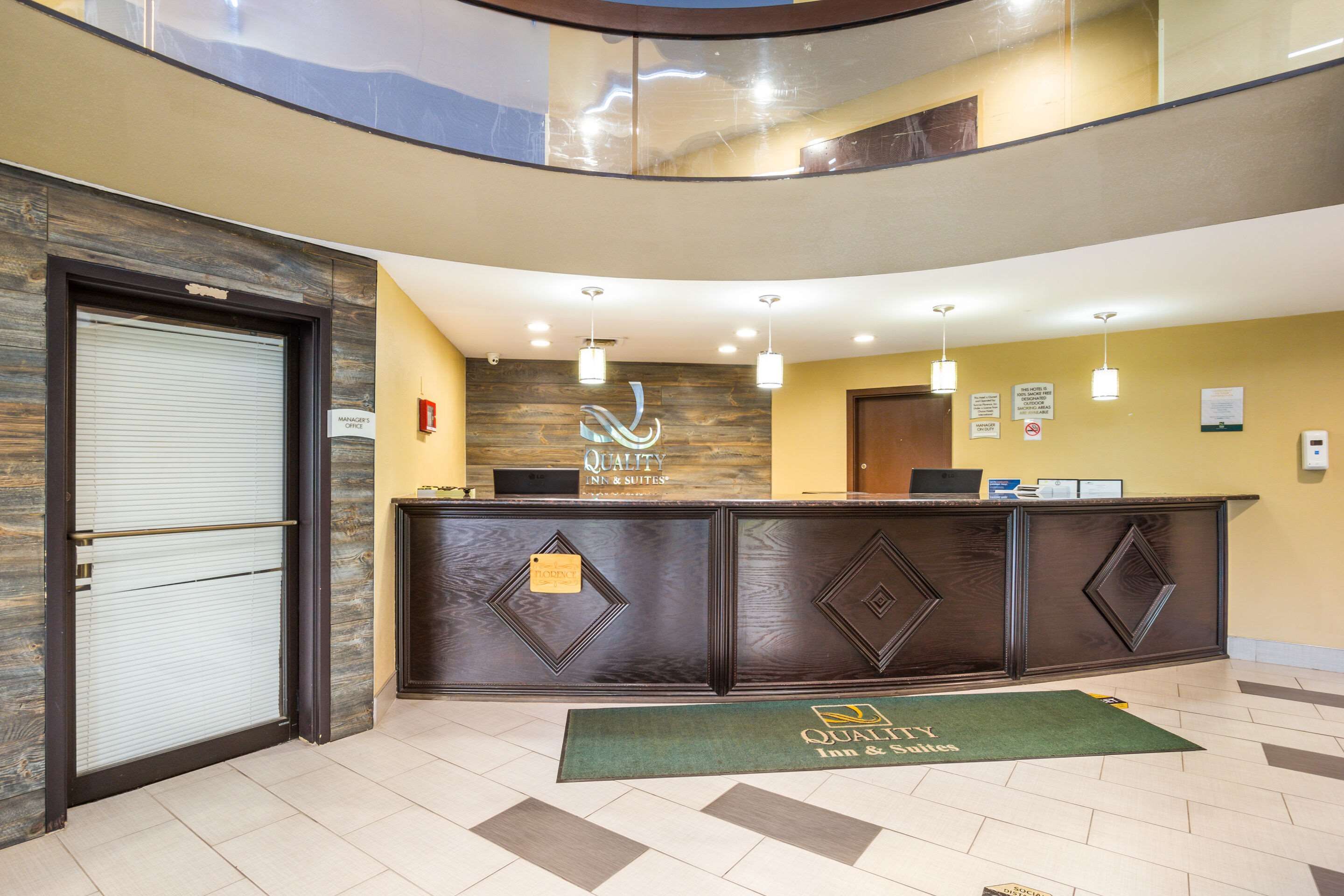 Front desk