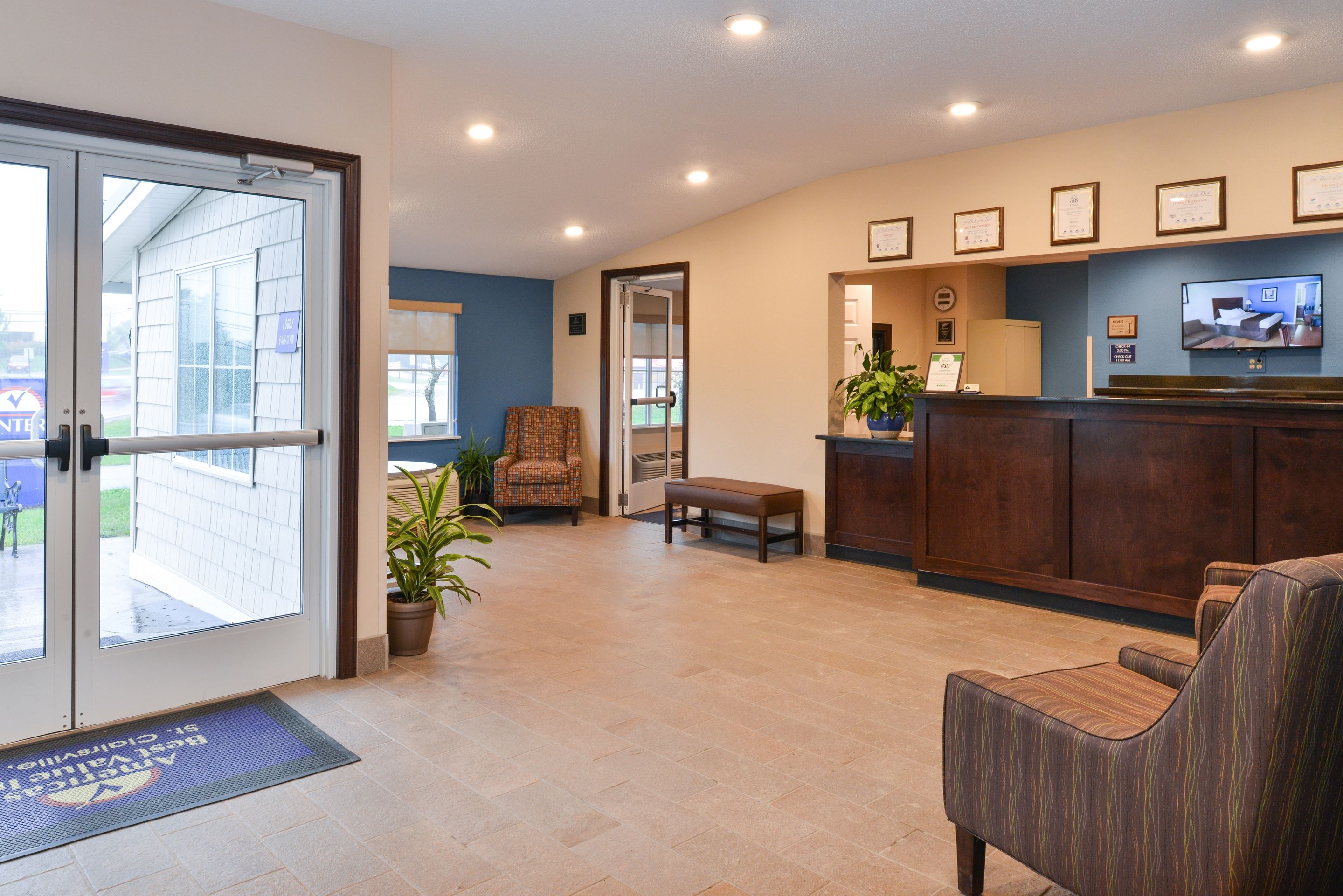 Front desk