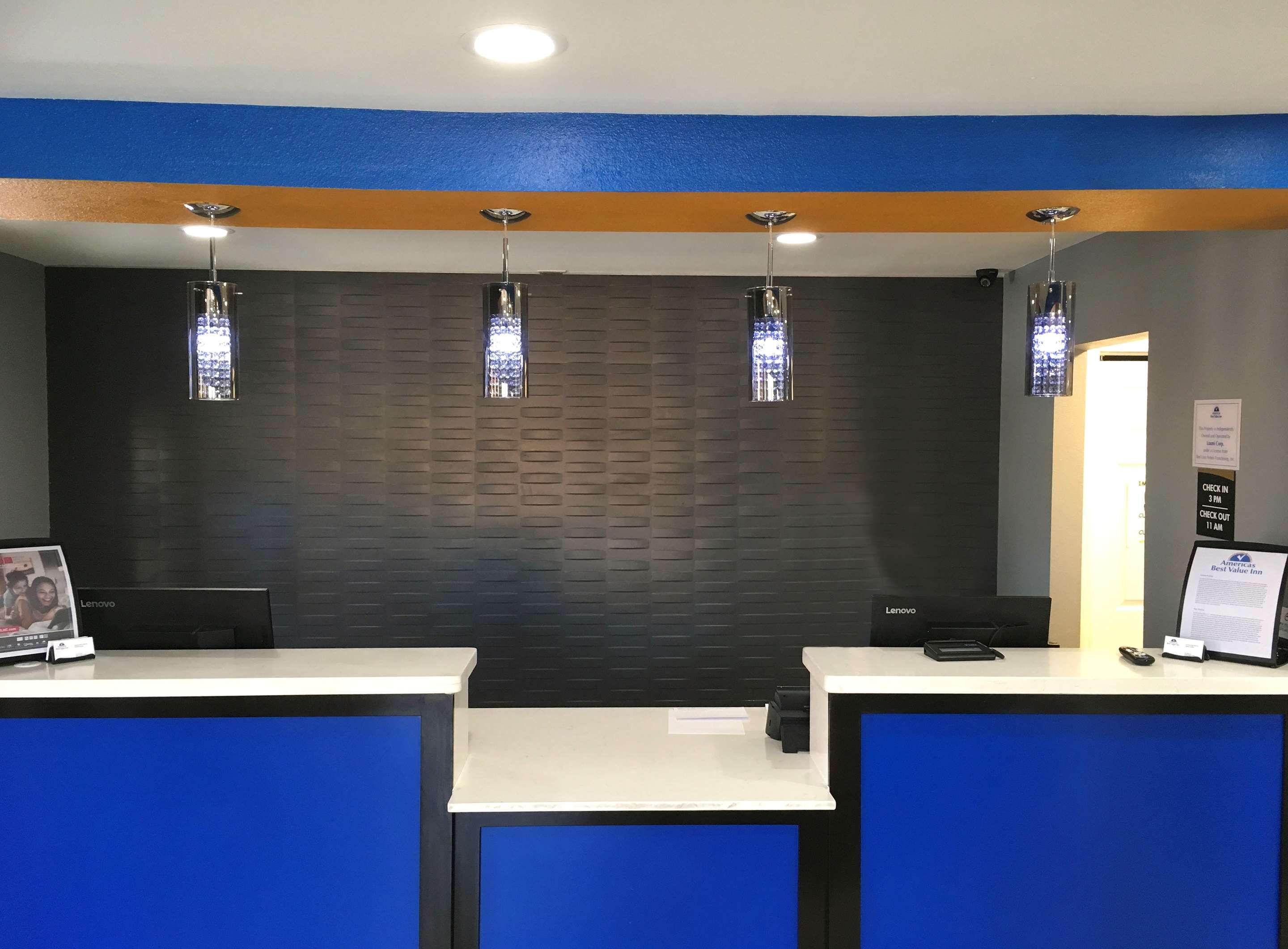 Front desk