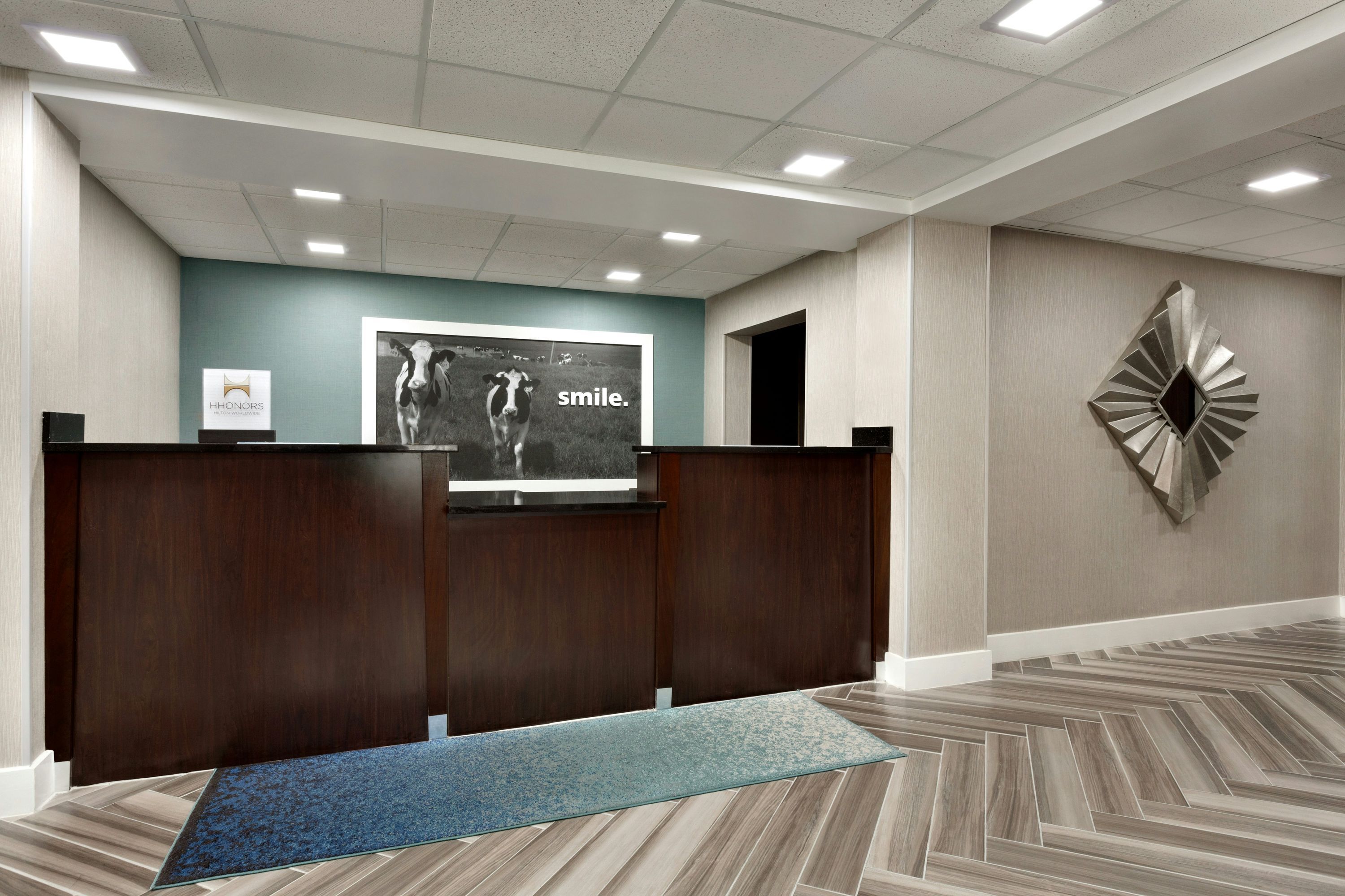 Front desk