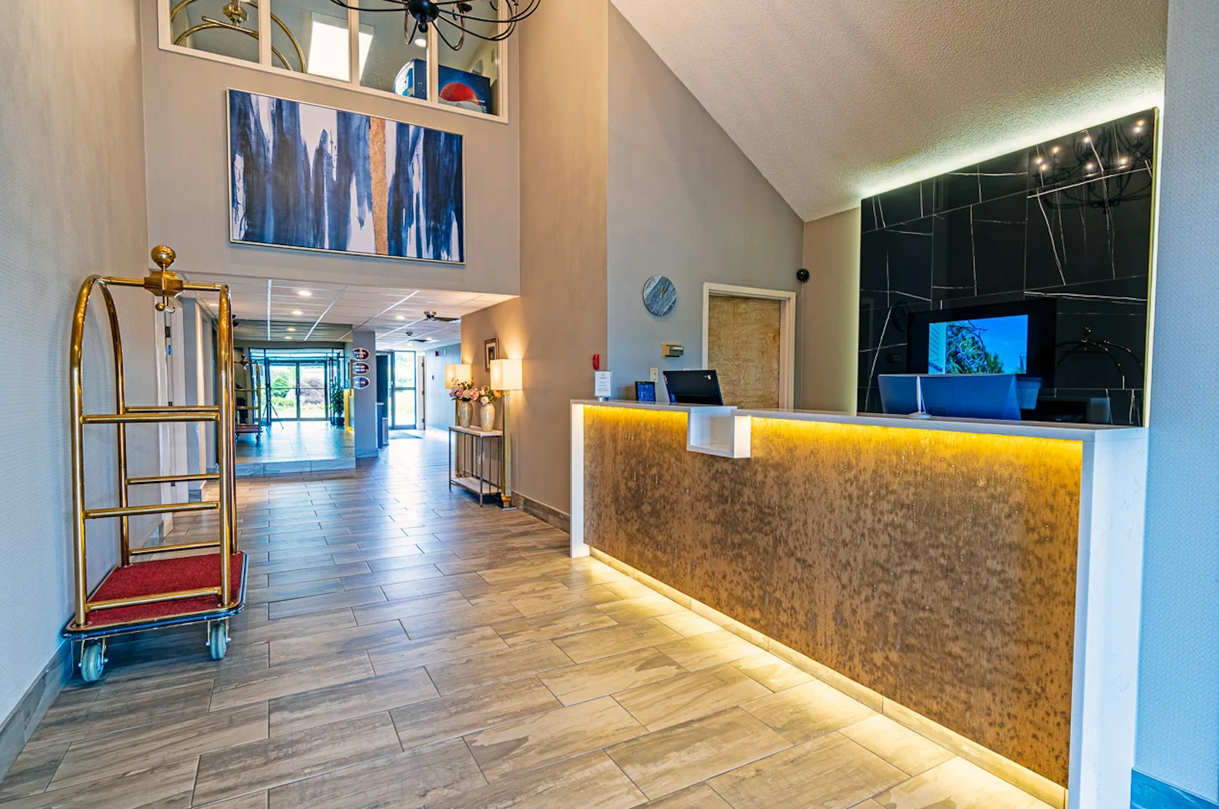 Front desk