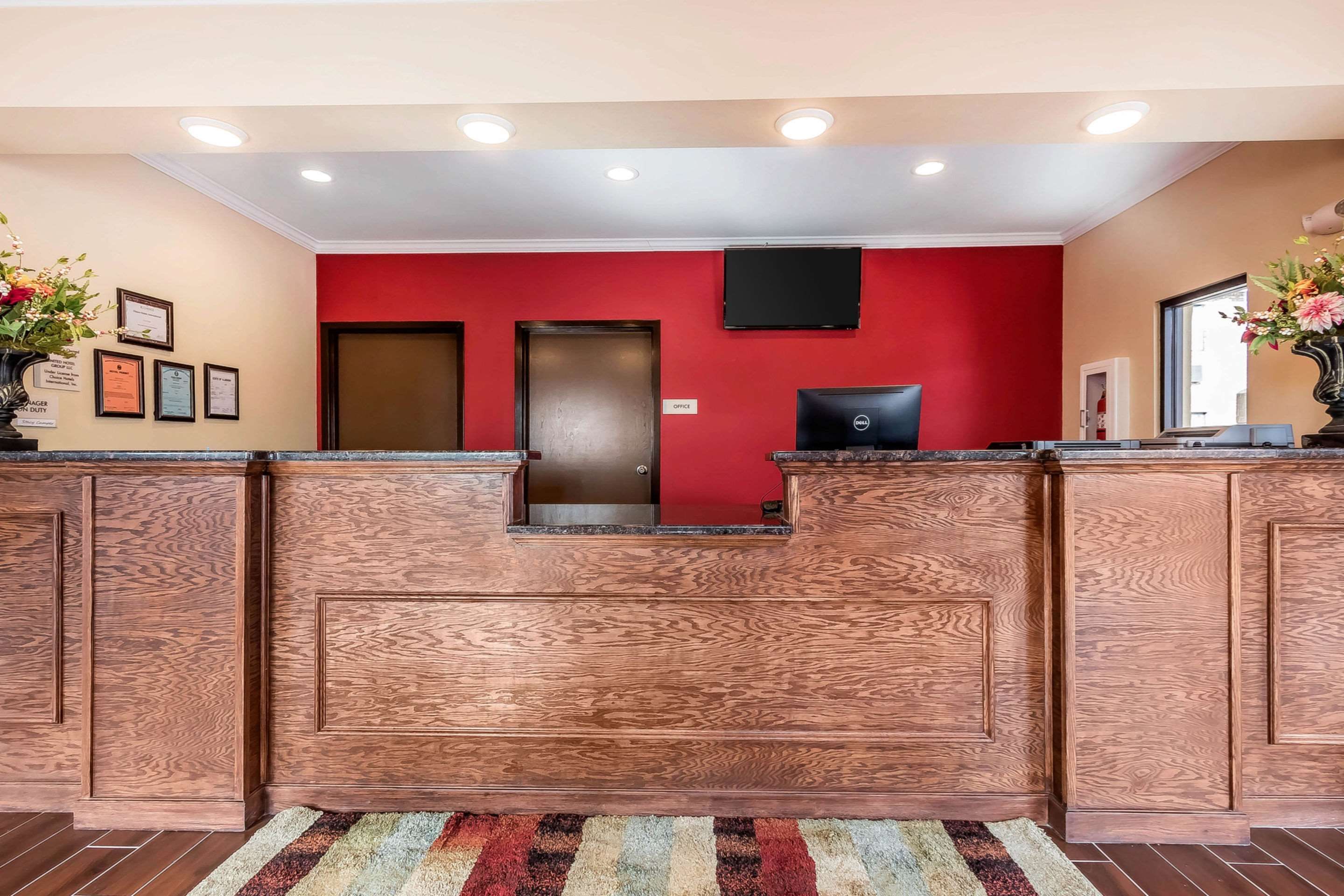 Front desk