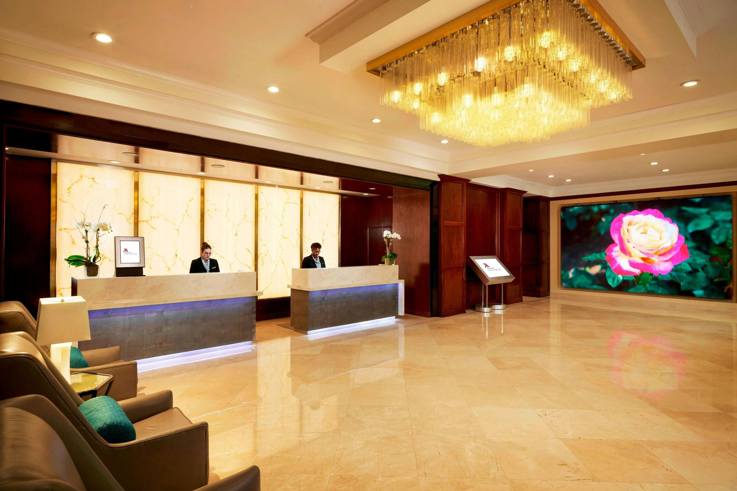 Front desk